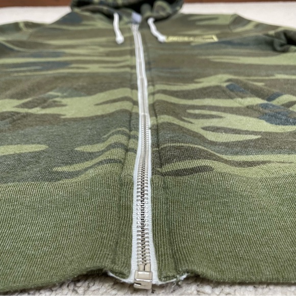 Alternative Earth Camo Mitch’s Surf Shop Solana Beach Zip Up Hooded Sweatshirt - Picture 11 of 17
